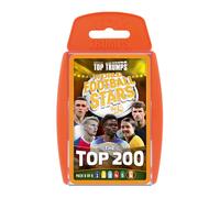 Top Trumps World Football Stars Top 200 Card Game - Pack no. 6, Virgil Van Dijk, Thomas Muller, Saka and Odegaard Dedicated Deck Playing Card Game -