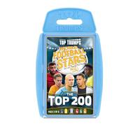 Top Trumps World Football Stars Top 200 Card Game Pack 3, Play with Haaland, Benzema, Otamendi and Navas, educational gift for ages 6 plus