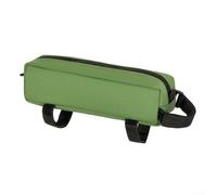 Top Tube Bike Bag 1 Liter Capacity for Essentials Storage During Cycling with 60mm Slim Profile Design (Green)