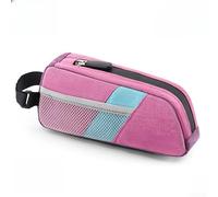 Top Tube Bike Bag, 22.2 x 11.1 x 6.5 cm, Front Frame Mount Pannier for Road & Mountain Bikes, Low-Profile Design, Lightweight 87 g(Pink-purple)