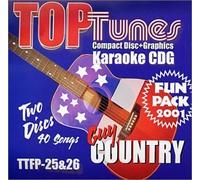 Top Tunes Karaoke CDG FunPack 2001 Guy Country TTFP - 25 & 26