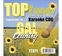 Top Tunes Karaoke CDG Gal Country Vol. 15 TT-071