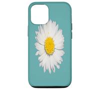 Top View Of A White Common Daisy Isolated Case for iPhone 12/12 Pro