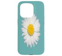 Top View Of A White Common Daisy Isolated Case for iPhone 15 Pro