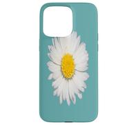 Top View Of A White Common Daisy Isolated Case for iPhone 15 Pro Max