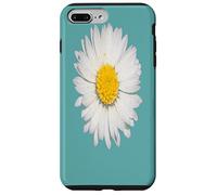 Top View Of A White Common Daisy Isolated Case for iPhone 7 Plus/8 Plus