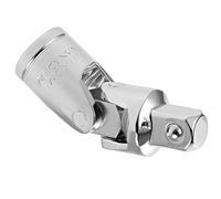 TOP-VIGOR 1/2 Inch Drive Universal Joint Socket Set, Cr-V Swivel Socket Adapter, 90 Degree Flex Head Socket Extension Bar, Impact Universal Joint for Ratchet Wrench Repair Tools