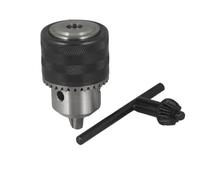 TOP-VIGOR 1.5-13mm Capacity Drill Chuck Adapter, 3/8-24UNF Thread Quick Change Impact Driver Bits with Chuck Key for Electric Impact Corded Cordless Drill, Electric Hand Drill, Percussion Drilling etc
