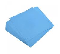 TOP-VIGOR 100 Sheets Coloured Origami Paper, 15cm x 15cm Double Sided, Handmade Craft Papers for DIY, Art Crafts, Drawing Cutting, Lake Blue
