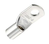 TOP-VIGOR 10Pcs 1 AWG Copper Wire Lug SC50-8, Crimp Ring Terminals Cable Lugs Bolt Hole, Battery Cable Ends Eyelets Connectors for Car Boat Auto Electrical Use