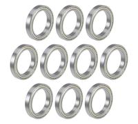 TOP-VIGOR 10Pcs 6806ZZ Deep Groove Ball Bearings - Z2 30mm x 42mm x 7mm