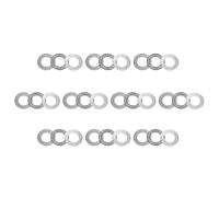 TOP-VIGOR 10Pcs AXK2035 Thrust Needle Roller Bearings with Washers, 20mmx35mmx2mm Bearing for Conveying Equipment, Automobiles, Pump, Machine Tools, Chromium Steel