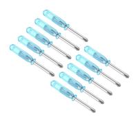 TOP-VIGOR 10pcs Mini Phillips Screwdriver 3mm Cross Head 45mm Length, Small Precision Screwdrivers with Non-Slip Handle for Electronics, Glasses, Watch, Computer and Small Appliance Repair