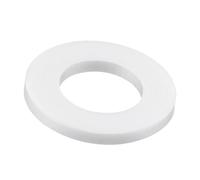 TOP-VIGOR 10Pcs PTFE Flat Washers 22mm OD 12mm ID 2mm Thickness Sealing Gasket Flange Gasket for Faucet Pipe Water Hose, White