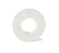 TOP-VIGOR 11mm Heat Shrink Tubing, 1M Length Heat Shrink Sleeving, 2:1 Ratio Adhesive-Lined Heat Shrink Tube for Electrical Insulation, Repairs, Wrap Cable, Wire Connectors, White