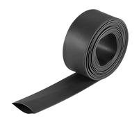 TOP-VIGOR 18mm Heat Shrink Tubing, 3M Length Heat Shrink Sleeving, 2:1 Ratio Heat Shrink Tube for Electrical Insulation, Repairs, Wrap Cable, Wire Connectors, Black