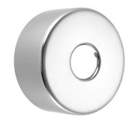 TOP-VIGOR 1pc 21mm Wall Split Flange Pipe Cover, 201 Stainless Steel Round Pipe Escutcheon Chrome Plate Radiator, Water and Heating Pipe Wall Hole Decoration