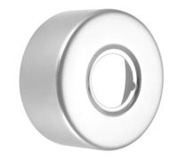 TOP-VIGOR 1pc 25mm Wall Split Flange Pipe Cover, 201 Stainless Steel Round Pipe Escutcheon Chrome Plate for Radiator, Water and Heating Pipe Wall Hole Decoration