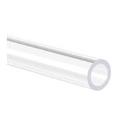 TOP-VIGOR 1Pc Clear Rigid Acrylic Pipe, 8mm ID 12mm OD 305mm Round Tube Tubing for Aquarium, Water Cooling System, Lighting Tube