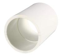 TOP-VIGOR 1Pcs 32mm Straight Metric PVC Pipe Fitting, Solvent Weld Plumbing Connectors, PVC Slip Tubing Coupling Adapter for Garden Water Pipe Connection