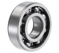 TOP-VIGOR 1Pcs 6204 Deep Groove Ball Bearings, Z1 20mm x 47mm x 14mm Industrial Bearings, C3 Open Type Chrome Steel Skateboard Bearings for Electrical Instrument Equipment