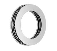 TOP-VIGOR 1Pcs AXK3552 Thrust Needle Roller Bearings with Washers, 35mmx52mmx2mm Bearing for Conveying Equipment, Automobiles, Pump, Machine Tools, Chromium Steel