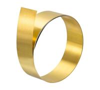 TOP-VIGOR 1Pcs Brass Sheet Roll 3000mm x 20mm x 0.1mm, Thin Metal Foil Strip for Crafts, Electrical Repairs, DIY Projects and Grounding