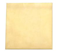 TOP-VIGOR 1Pcs H62 Brass Sheet 100mm x 100mm x 1mm, Metal Brass Plates for DIY Crafts, Electrical Repairs and Industrial Use