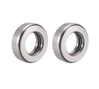 TOP-VIGOR 1Pcs T126 Thrust Tapered Roller Bearings,1.26"2.1875"x0.625" Bearing for Conveying Equipment, Automobiles, Pump, Machine Tools, Chromium Steel