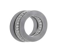 TOP-VIGOR 1Pcs TC1625 Thrust Needle Roller Bearings with Washers, 1"x1-9/16"x5/64" Bearing for Conveying Equipment, Automobiles, Pump, Machine Tools, Chromium Steel