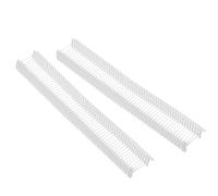 TOP-VIGOR 2000Pcs Tagging Barbs, 10mm Tagging Gun Fasteners, 0.39Inch Tag Pins, Plastic Standard Label Gun Price Tagging Barbs for Garment Price Tag Label, White