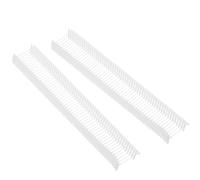 TOP-VIGOR 2000Pcs Tagging Barbs, 12mm Tagging Gun Fasteners, 0.47Inch Tag Pins, Plastic Standard Label Gun Price Tagging Barbs for Garment Price Tag Label, White