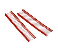 TOP-VIGOR 2000Pcs Tagging Barbs, 15mm Tagging Gun Fasteners, 0.59Inch Tag Pins, Plastic Standard Label Gun Price Tagging Barbs for Garment Price Tag Label, Red