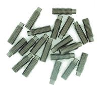 TOP-VIGOR 20Pcs Cone Cup Point Grub Screws, M6 x 20mm Hex Head Socket Screws Set Assorted, Threads Screws for Door Handle, Faucet, Light Fixture Home Repairs, Fixtures