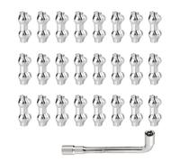 TOP-VIGOR 24Pcs M2 Duplex Clamp Wire Rope Clips, 304 Stainless Steel Wire Rope Cable Clamp Fastener, 2mm Wire Clips Clamps Fence Connectors for Hanging Wire Clothesline Tensioner Awning Fixed