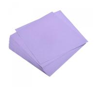 TOP-VIGOR 25 Sheets Coloured Origami Paper, 15cm x 15cm Double Sided, Handmade Craft Papers for DIY, Art Crafts, Drawing Cutting, Light Purple