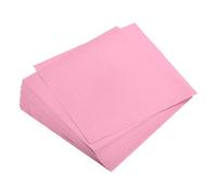 TOP-VIGOR 25 Sheets Coloured Origami Paper, 20cm x 20cm Double Sided, Handmade Craft Papers for DIY, Art Crafts, Drawing Cutting, Pink
