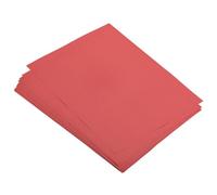 TOP-VIGOR 25 Sheets Coloured Origami Paper, A4 Double Sided, Handmade Craft Paper, for DIY, Art Crafts, Drawing Cutting, Copy, Bright Red