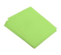 TOP-VIGOR 25 Sheets Coloured Origami Paper, A4 Double Sided, Handmade Craft Paper, for DIY, Art Crafts, Drawing Cutting, Copy, Fluorescent Green