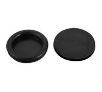 TOP-VIGOR 2Pcs 50mm Black Rubber Blanking Grommets Electrical Hole Wire Gaskets Cable Protectors for Plugs Car Boat Pump Plumbing Wiring