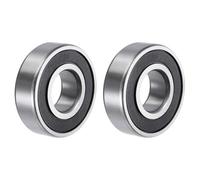 TOP-VIGOR 2Pcs 6205-2RS Deep Groove Ball Bearings, Z1 25mm x 52mm x 15mm Double Sealed Industrial Bearings, Chrome Steel Skateboard Bearings for Electrical Instrument Equipment