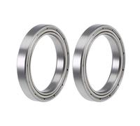 TOP-VIGOR 2Pcs 6704ZZ Deep Groove Ball Bearings - Z2 20mm x 27mm x 4mm