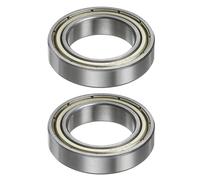 TOP-VIGOR 2Pcs 6804ZZ Deep Groove Ball Bearings - Z2 20mm x 32mm x 7mm