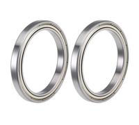TOP-VIGOR 2Pcs 6810ZZ Deep Groove Ball Bearings - Z2 50mm x 65mm x 7mm