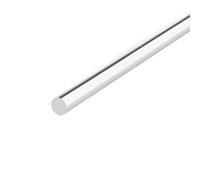 TOP-VIGOR 2Pcs Acrylic Round Rod, 5mm Diameter 250mm Length Clear Acrylic Dowel Rods Round Sticks, Solid Plastic PMMA Bar Strip for DIY Crafts Lighting Gardening Decorations Cake Topper Rod
