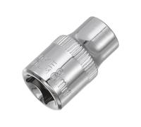 TOP-VIGOR 3/8-Inch Drive 8mm 6-Point Shallow Socket, Metric, Cr-V Drive Socket for Auto Repairing and Household