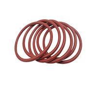 TOP-VIGOR 30 PCS Silicone O-Ring,55mm OD,52mm ID,1.5mm Width,Seal Rings Gasket For Electronic Products, Medical Equipment, Drinking Water Equipment