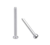 TOP-VIGOR 30Pcs Cross Pan Head Machine Screws, M3x30mm Phillips Round Head Screws Bolts for Machinery, Furniture, Car, Motorcycle Repair, Electronic Products, Ship Assembly, and DIY
