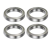 TOP-VIGOR 4Pcs 6806ZZ Deep Groove Ball Bearings - Z2 30mm x 42mm x 7mm