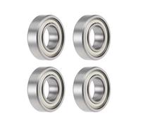 TOP-VIGOR 4Pcs MR2010ZZ Deep Groove Ball Bearings - Z2 10mm x 20mm x 6mm